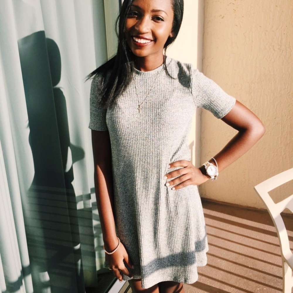 Grey dress from forever21
